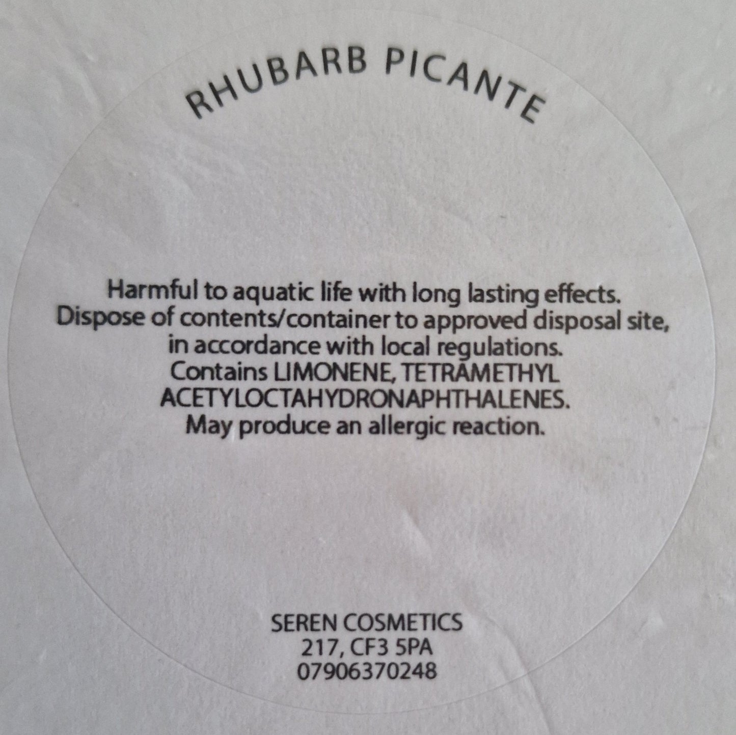 Rhubarb Picante Room Spray