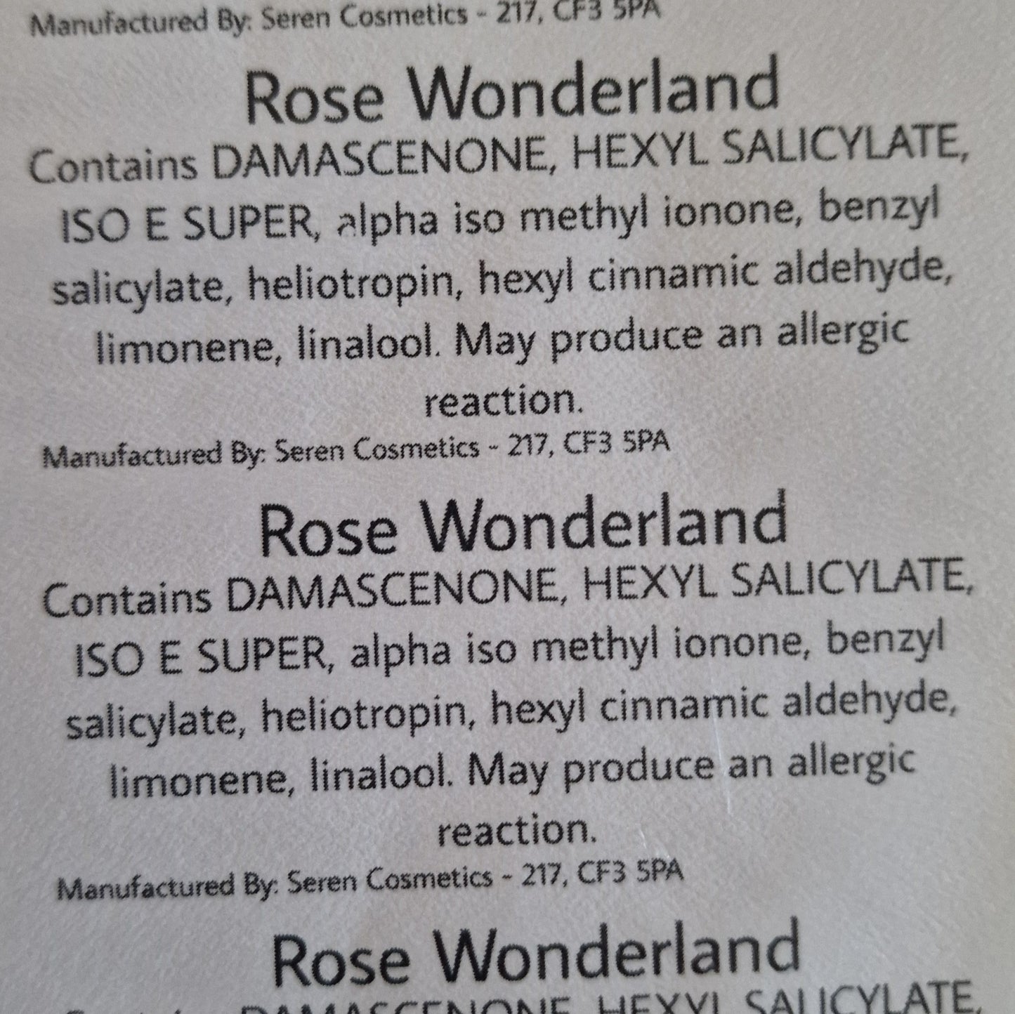 Rose Wonderland Room Spray