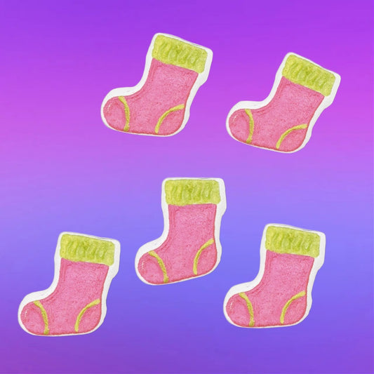 Mini Stocking Bath Bomb x 5