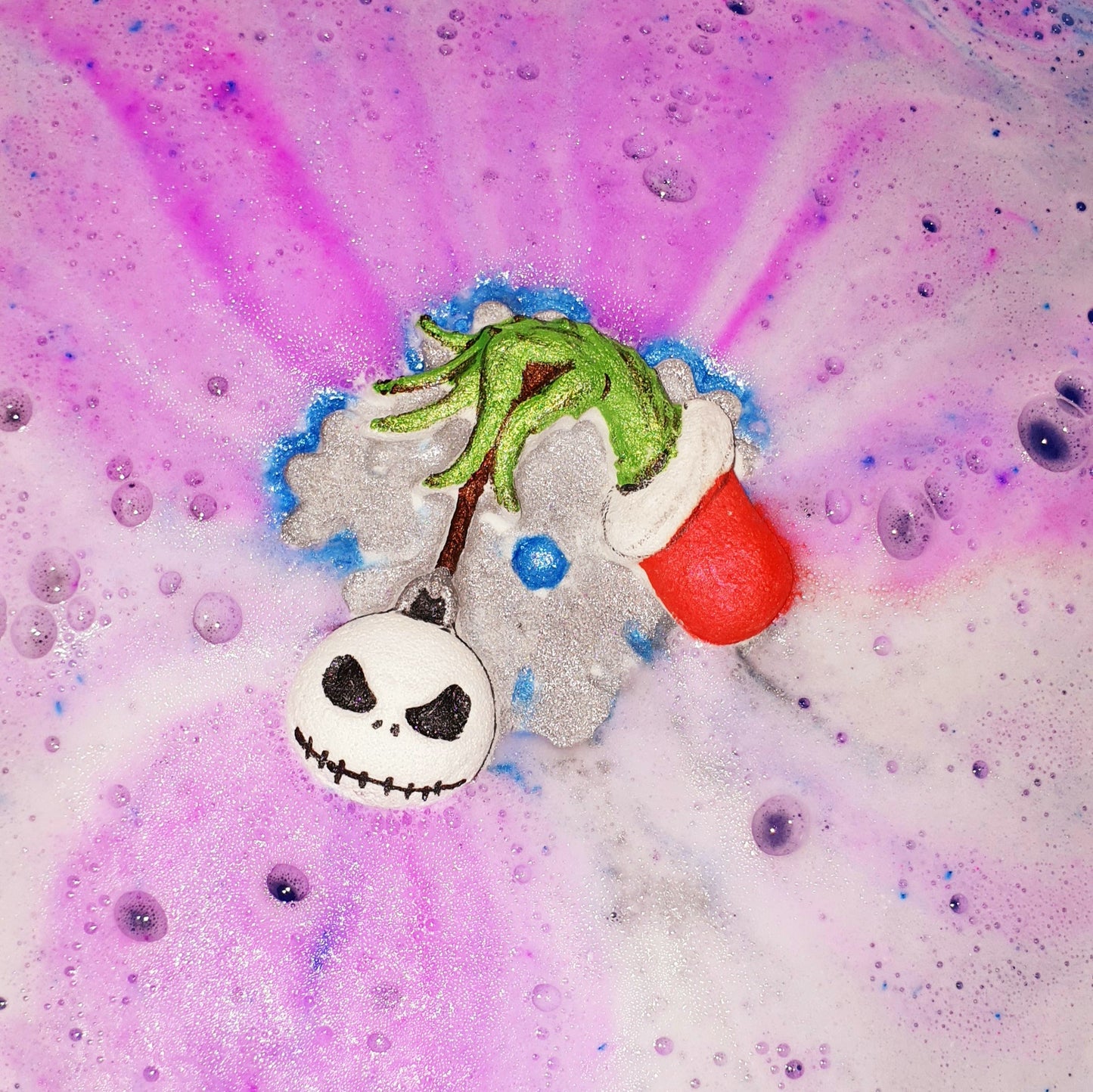 Grinch and Jack Bath Bomb