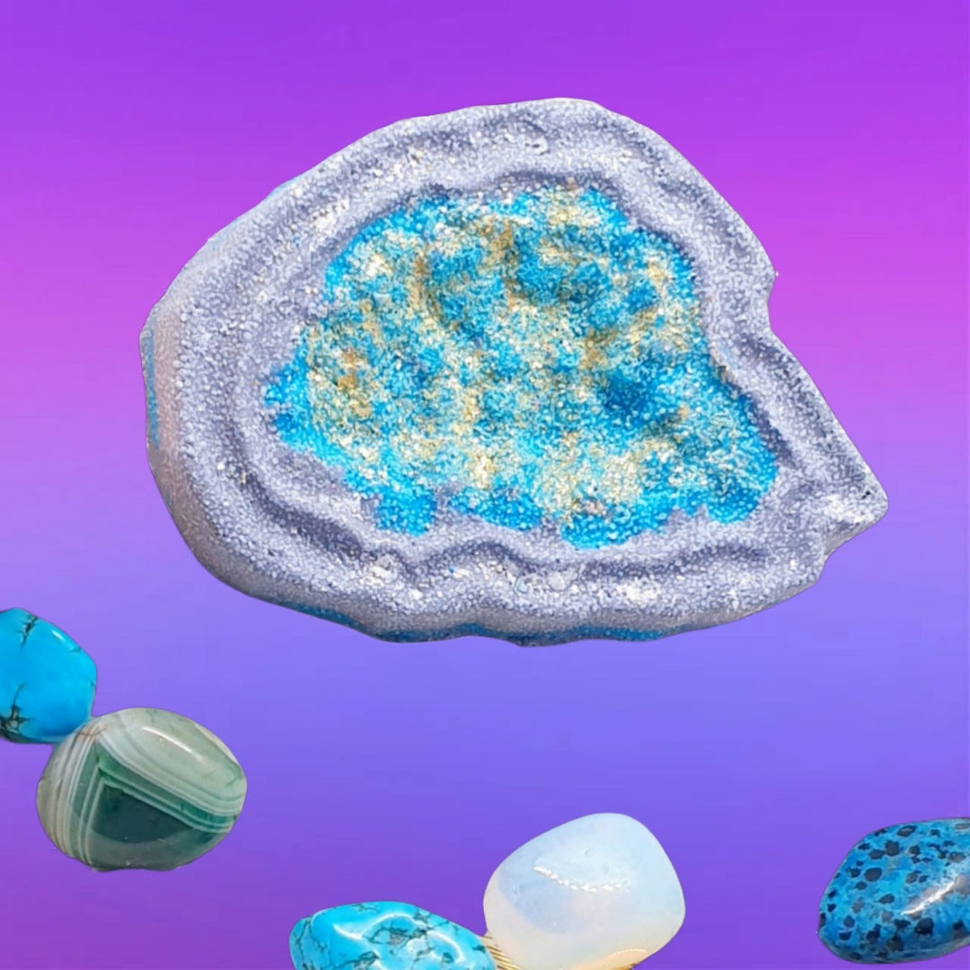 Geode Blue Bath Bomb