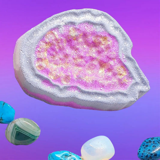 Geode Pink Bath Bomb