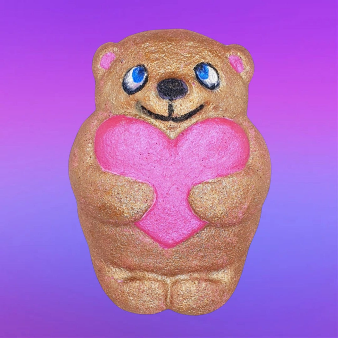 Love Heart Bear Bath Bomb